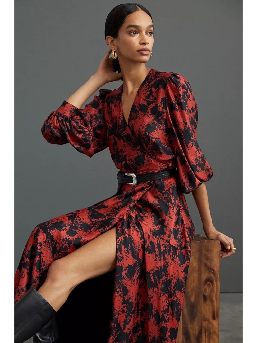 Caballero x Anthropologie Wrap Dress
